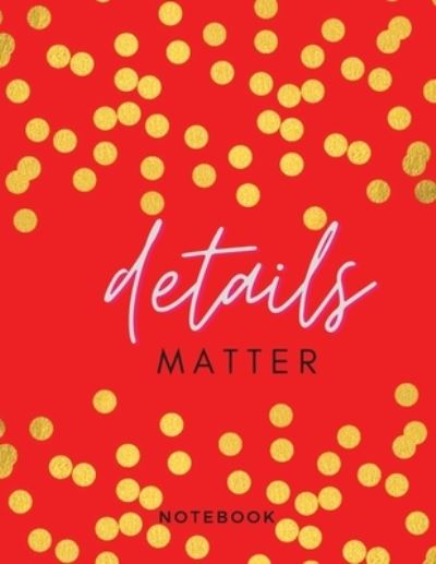 Cover for Adil Daisy · Details Matter Notebook (Paperback Book) (2021)