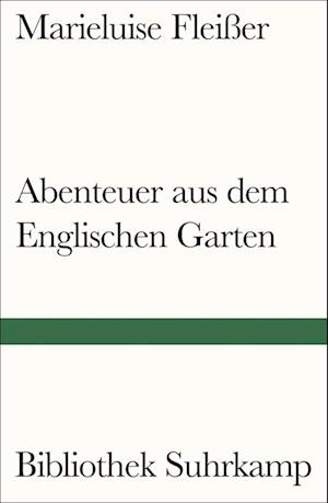 Cover for Marieluise Fleißer · Abenteuer aus dem Englischen Garten (Book) (2024)