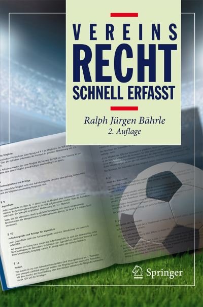 Cover for Bährle · Vereinsrecht - Schnell erfasst (Bog) (2016)