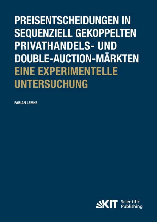 Cover for Lemke · Preisentscheidungen in sequenziel (Book) (2014)