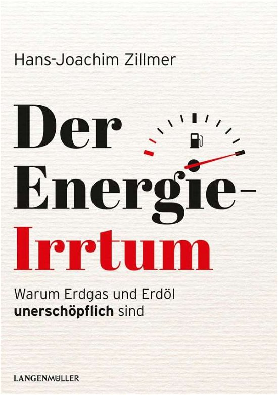 Cover for Zillmer · Der Energie-Irrtum (Buch)