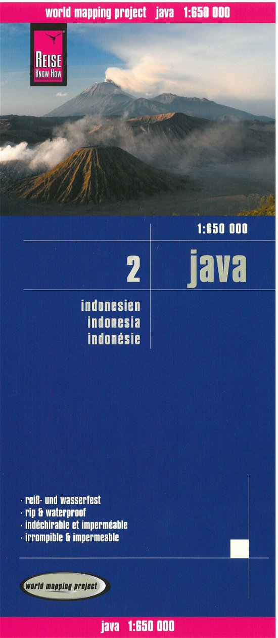 Cover for Reise Know-How · Java, World Mapping Project (Trycksaker) (2016)