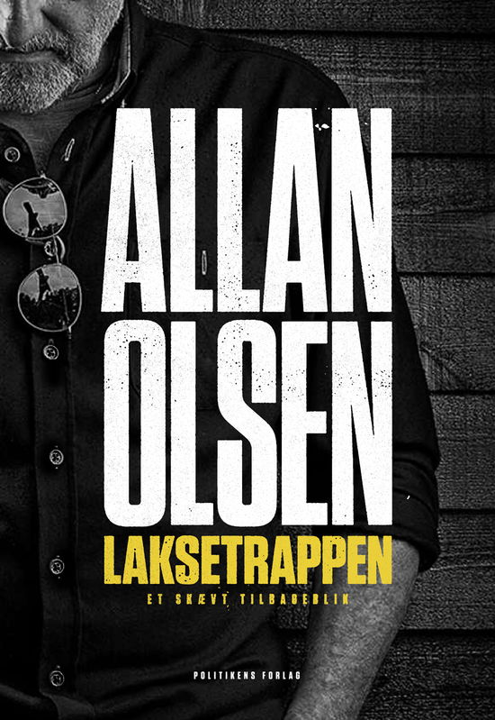 Cover for Allan Olsen · Laksetrappen - et skævt tilbageblik (Hæftet bog) (2019)