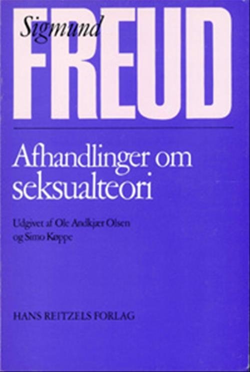Cover for Sigmund Freud · Afhandlinger om seksualteori (Taschenbuch) [1. Ausgabe] (1985)