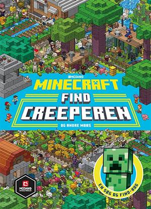 Cover for Minecraft: Minecraft - Find creeperen (en søg og find-bog) (Bound Book) [1er édition] (2022)