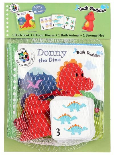 Donny the Dino (Bath Buddies) - Bath Buddies - Anne Sofie Sternberg - Livros - Globe - 9788742553565 - 6 de janeiro de 2023
