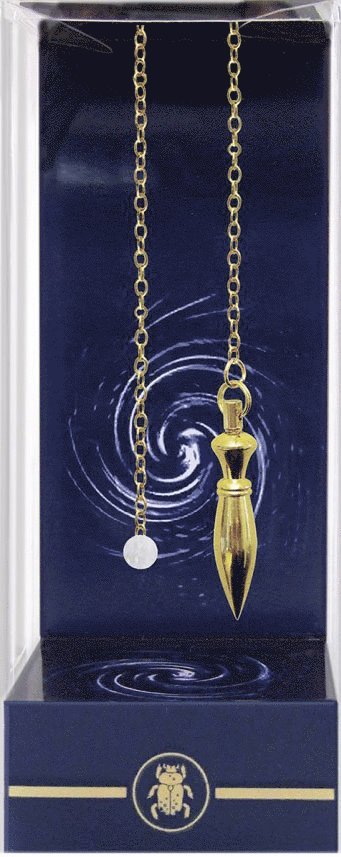 Cover for Deluxe Gold Pointed Pendulum (Oracle cards) (2014)