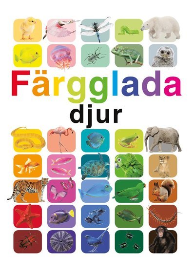 Cover for Anita Ganeri · Färgglada djur (Indbundet Bog) (2018)