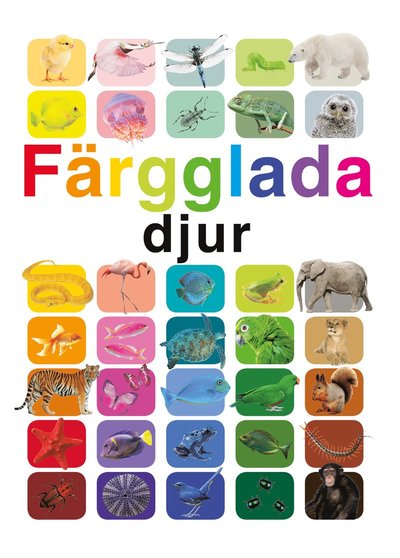 Cover for Anita Ganeri · Färgglada djur (Bound Book) (2018)