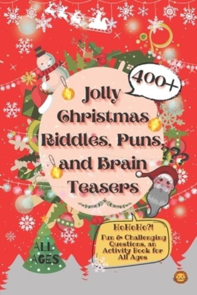 Cover for Laughing Lion · Jolly Christmas Riddles, Puns, and Brain Teasers (Paperback Book) (2020)