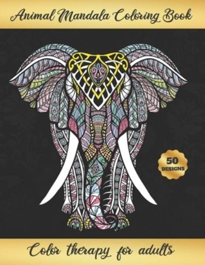 Cover for Relax Studio · Animal Mandala Coloring Book (Paperback Book) (2020)