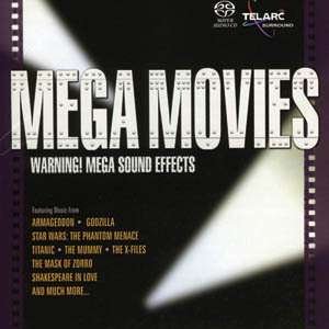 Cover for Cincinnati Pops Orch / Kunzel · Deleted - Mega Movies (CD) (2007)