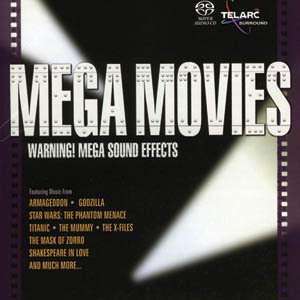 Deleted - Mega Movies - Cincinnati Pops Orch / Kunzel - Music - TELARC - 0089408053566 - January 18, 2007