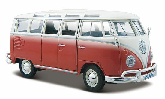 Cover for Maisto · Maisto: Volkswagen Van &quot;Samba&quot; 1:24 (Blu / Rosso) (Modellino Die-Cast) (MERCH)