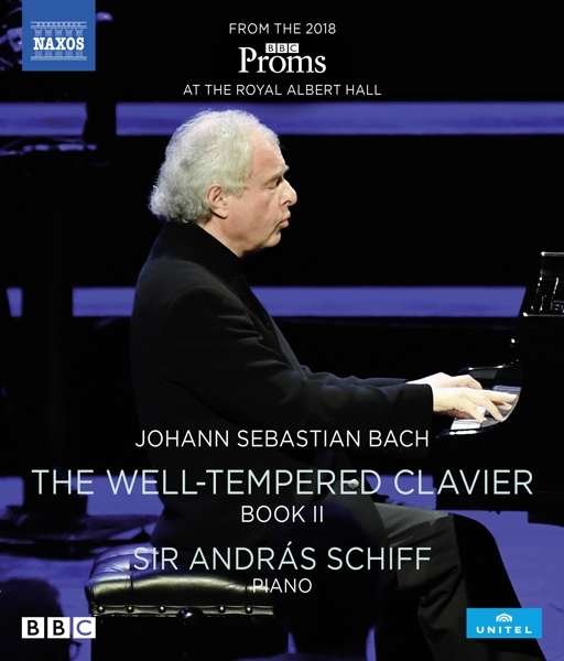 Cover for Andras Schiff · Bach: Well-tempered Clavier II (Blu-ray) (2020)