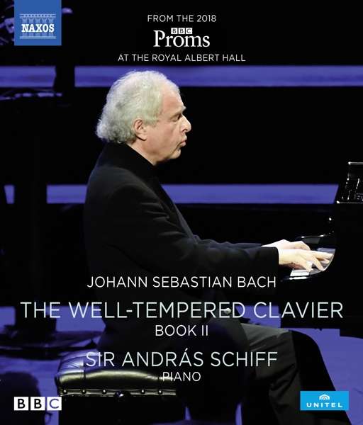 Cover for Andras Schiff · Bach: Well-tempered Clavier II (Blu-ray) (2020)