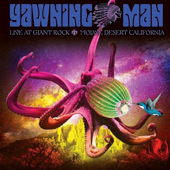 Cover for Yawning Man · Live at Giant Rock (LP) [Coloured edition] (2020)