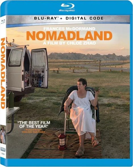 Cover for Nomadland (Blu-ray) (2021)