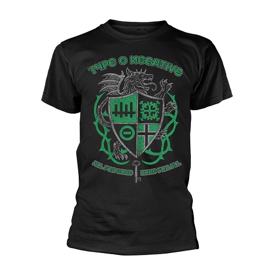Cover for Type O Negative · Wolf Crest (T-shirt) [size M] [Black edition] (2021)