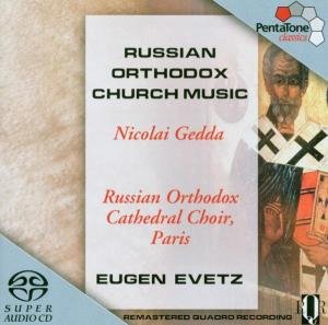 * Russian Orthodox Church Music - Gedda / Choir Of The Orthodox C. - Musik - Pentatone - 0827949011566 - 1 oktober 2003