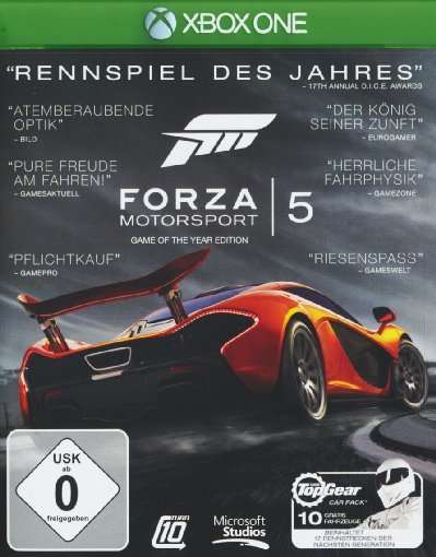 Cover for Microsoft · Forza Motorsport 5 - Game of the Year Edition (XONE) (2014)