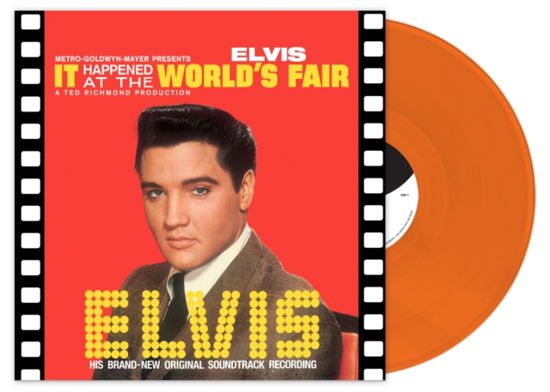 Cover for Elvis Presley · It Happened At The Worlds Fair (Limited Orange Vinyl) (LP) [Limited edition] (2022)