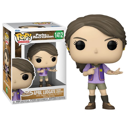 Cover for Funko Pop! Television: · Parks &amp; Recreation - April (Goddess) (MERCH) (2023)