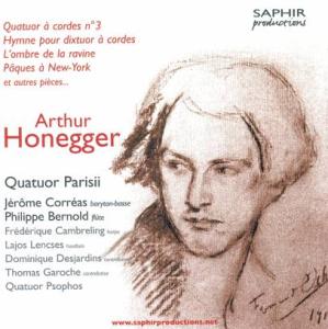 Quatuor a cordes 3/hymne pour dixtu - Quatuor Parisii - Music - SAPHIR PRODUCTIONS - 3760028690566 - January 4, 2019