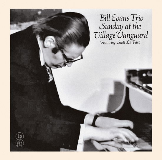 Cover for Bill Evans Trio · Sunday At The Village Vanguard (Yellow Vinyl) (LP) [Special Yellow Vinyl edition] (2024)