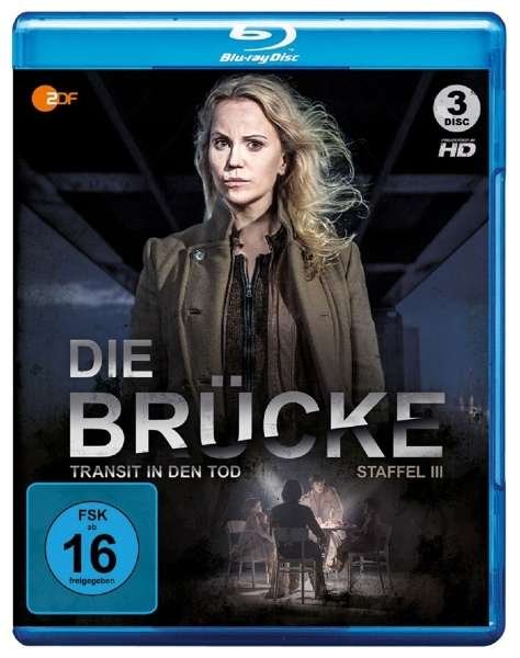 Cover for Die Brücke-transit in den Tod · Staffel 3 (Blu-ray) (2016)
