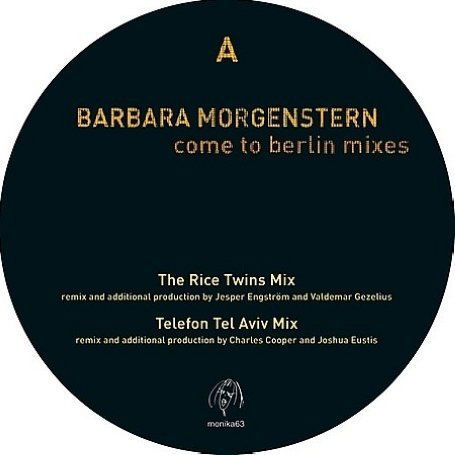 Come To Berlin - Barbara Morgenstern - Music - MONK - 4047179180566 - October 9, 2008