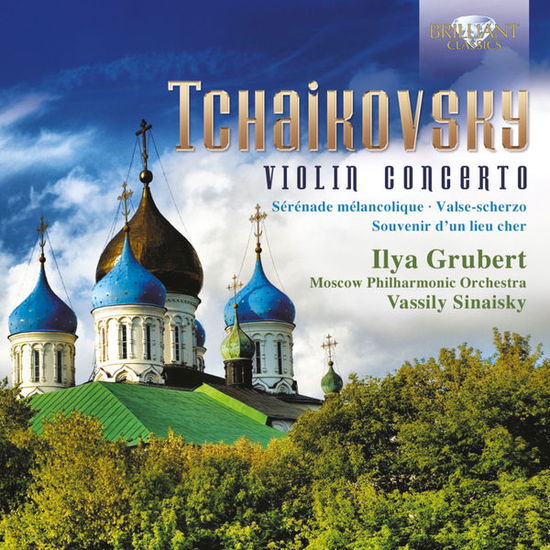 Cover for Tchaikovsky / Grubert / Moscow Philharmonic Orch · Violin Concerto (CD) (2013)