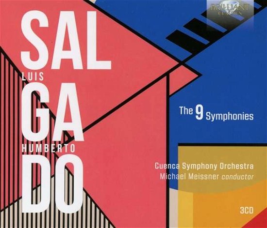 Cover for Cuenca Symphony Orchestra / Michael Meissner · Salgado: the 9 Symphonies (CD) (2021)
