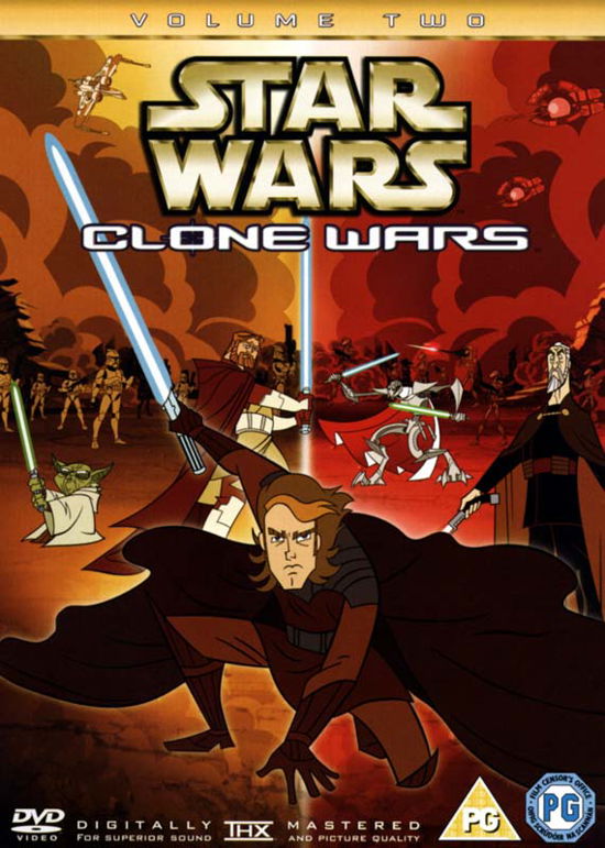 Cover for Star Wars - the Clone Wars Vol (DVD) (2005)