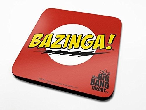 Big Bang Theory (The) - Bazinga Red (Sottobicchiere) - Big Bang Theory - Merchandise -  - 5050574106566 - 