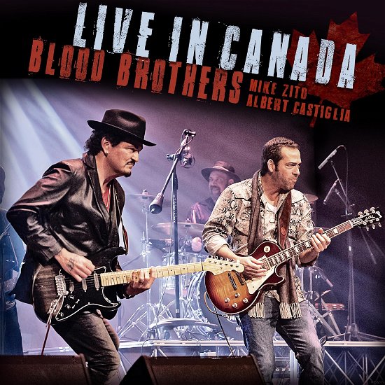 Cover for Zito,mike / Castiglia,albert · Blood Brothers: Live in Canada (CD) (2023)