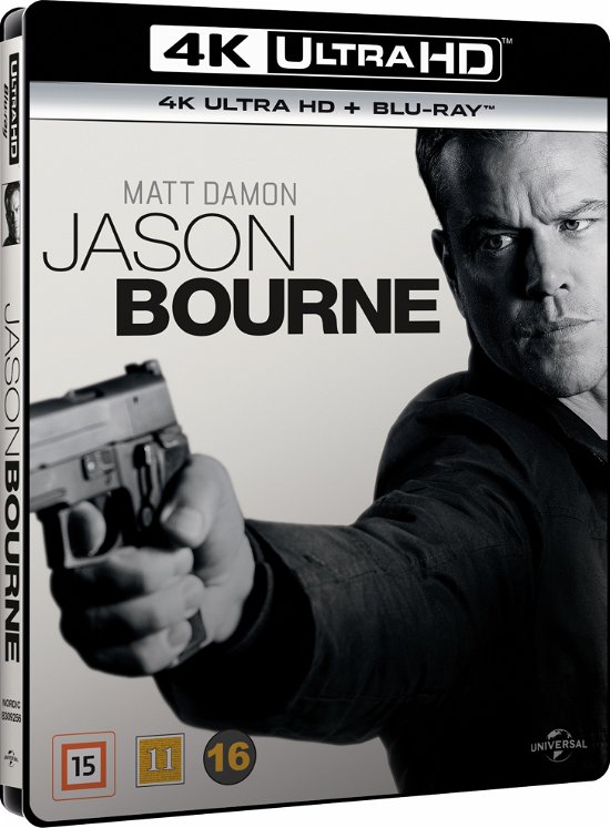 Cover for Matt Damon · Jason Bourne (4K UHD + Blu-ray) (2016)