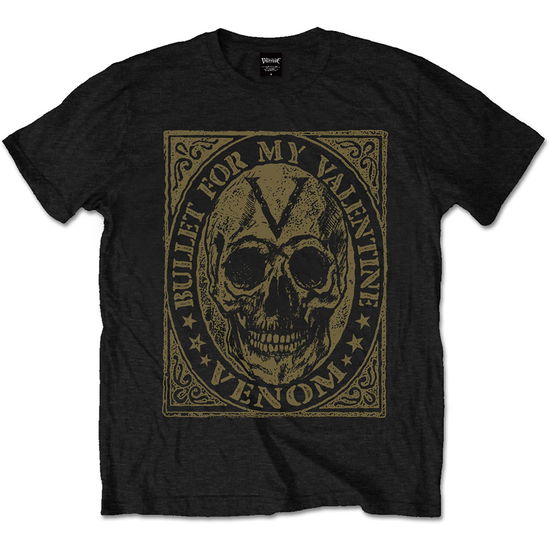 Bullet For My Valentine: Venom Skull (T-Shirt Unisex Tg. M) - Bullet For My Valentine - Merchandise - Bravado - 5055979926566 - 