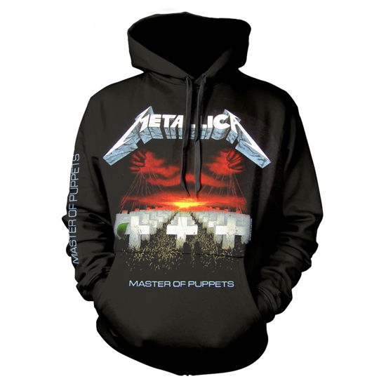 Cover for Metallica · Master of Puppets Tracks (Hoodie) [size M] [Black edition] (2018)