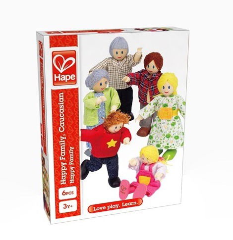 Hape Poppenhuis Familie - Hape - Merchandise - Hape - 6943478004566 - 