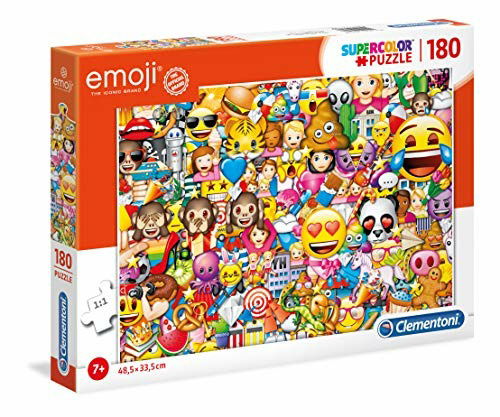 Cover for Clementoni · Clementoni Puzzel 180 stukjes Emoji (N/A)