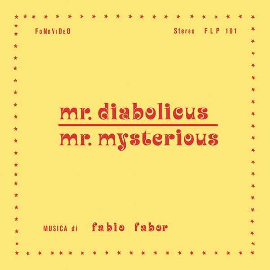 Mr. Diabolicus - Mr. Mysterious - Fabio Fabor - Musiikki - SCHEMA - 8018344029566 - perjantai 17. helmikuuta 2017