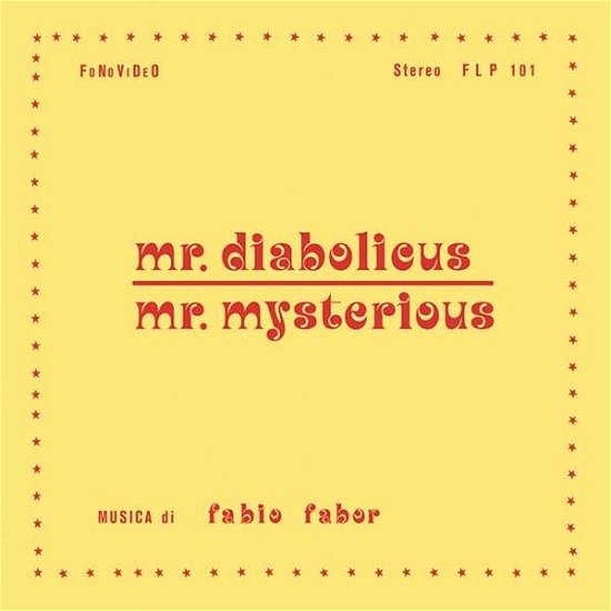 Mr. Diabolicus - Mr. Mysterious - Fabio Fabor - Música - SCHEMA - 8018344029566 - 17 de fevereiro de 2017