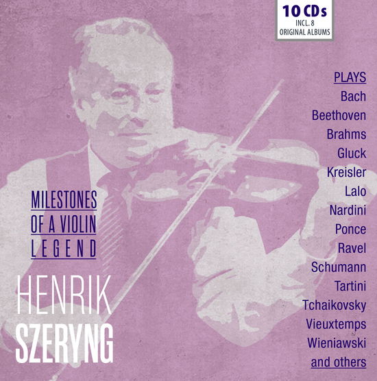 Cover for Henryk Szeryng · Milestones Of A Legend (CD) (2024)