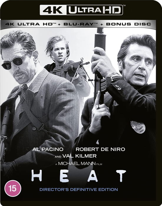 Cover for Heat (4k Blu-ray) (Blu-ray) (2022)