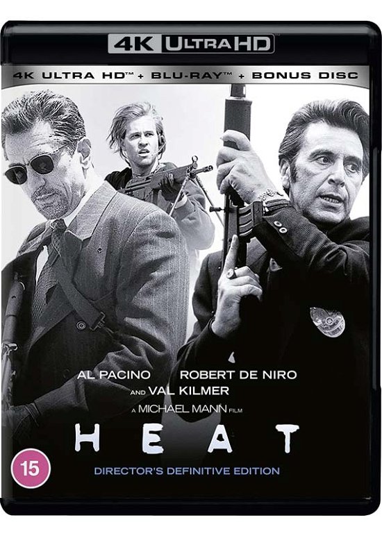 Cover for Heat (4k Ultra Hd+blu-ray) [ed · Heat (4K UHD Blu-ray) (2022)