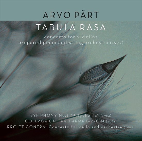 Tabula Rasa: Concerto for 2 Violins - A Part - Music - FACTORY OF SOUNDS - 8719039002566 - August 17, 2017