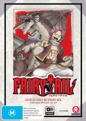 Cover for N/a · Fairy Tail Guild : Collection 6 : Eps 227-277 (DVD) (2018)
