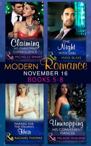 Cover for Michelle Smart · Modern Romance November 2016 Books 5-8 (Paperback Book) (2016)