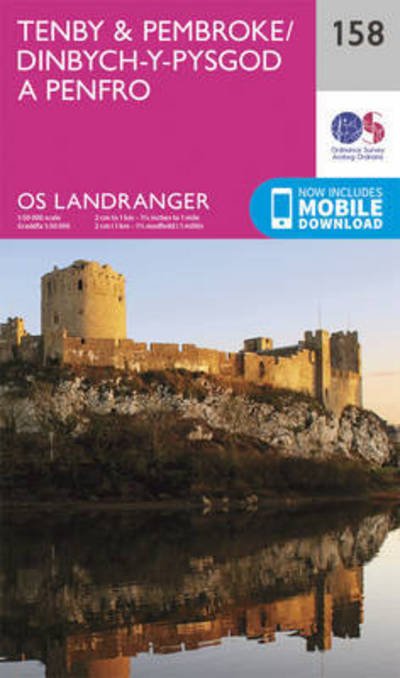 Cover for Ordnance Survey · Tenby &amp; Pembroke - OS Landranger Map (Landkart) [February 2016 edition] (2016)